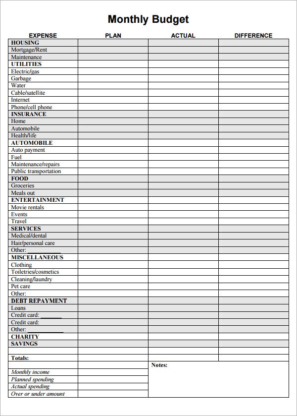 Household Expenses Template Tier Crewpulse Co Document Expense