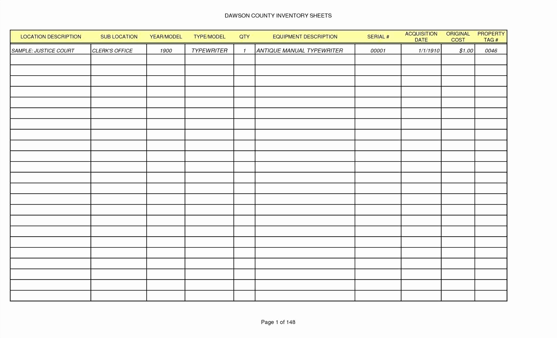 Housekeeping Linen Inventory Template Best Of Hotel Spreadsheet Document