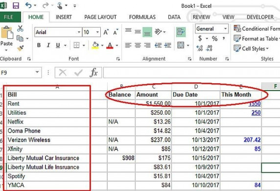 How To Make A Personal Budget On Excel Austinroofing Us Document