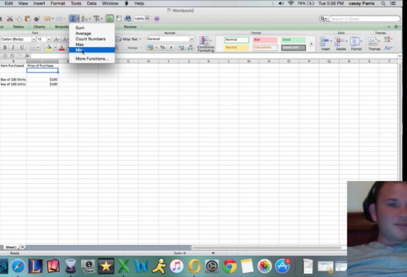 How To Use Microsoft Excel For Small Business Accounting YouTube Document Using