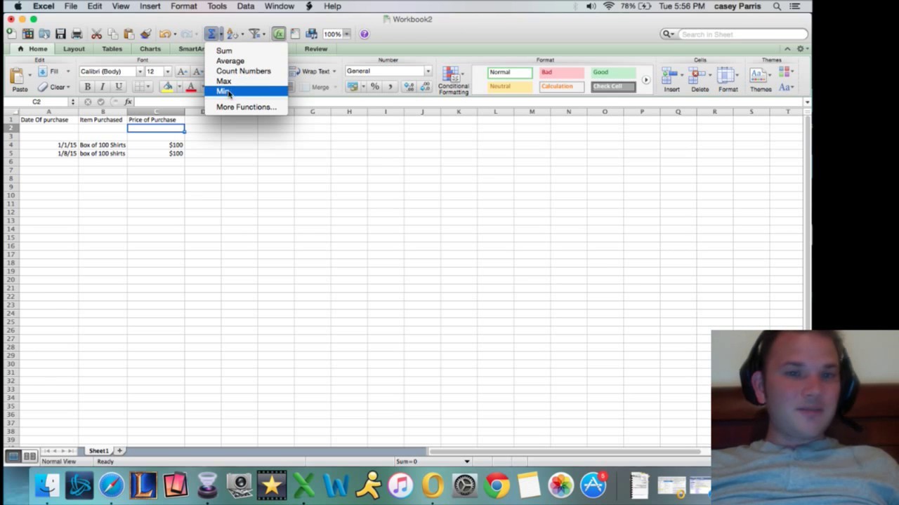 How To Use Microsoft Excel For Small Business Accounting YouTube Document Using