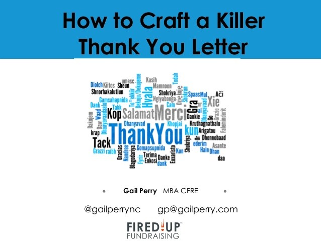 How To Write A Killer Thank You Letter Document Creative