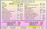 Hvac Load Calculation Worksheet Worksheets For All Download And Document Residential Heat Spreadsheet