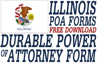 Illinois Durable Power Of Attorney Form Document
