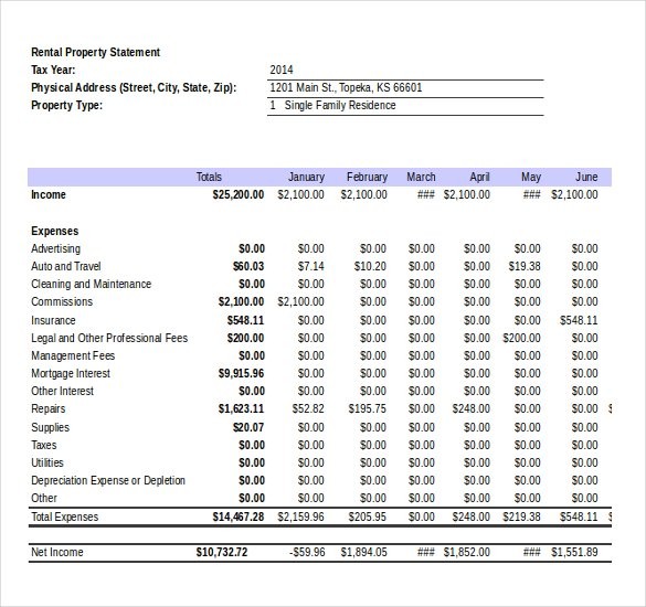 Income Statement Templates 23 Free Word Excel PDF Documents Document And Expense