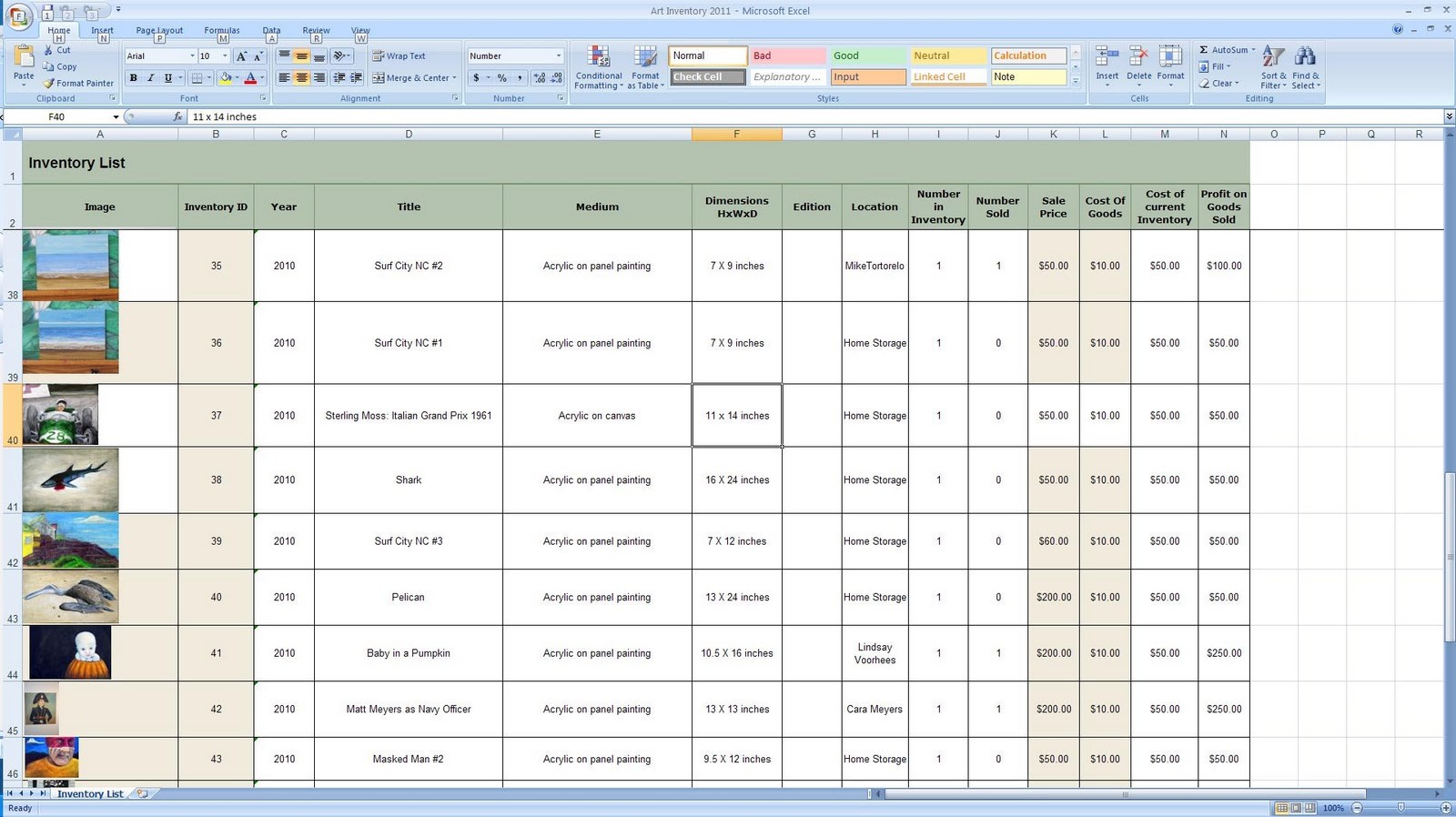 Inventory Management In Excel Free Download Document