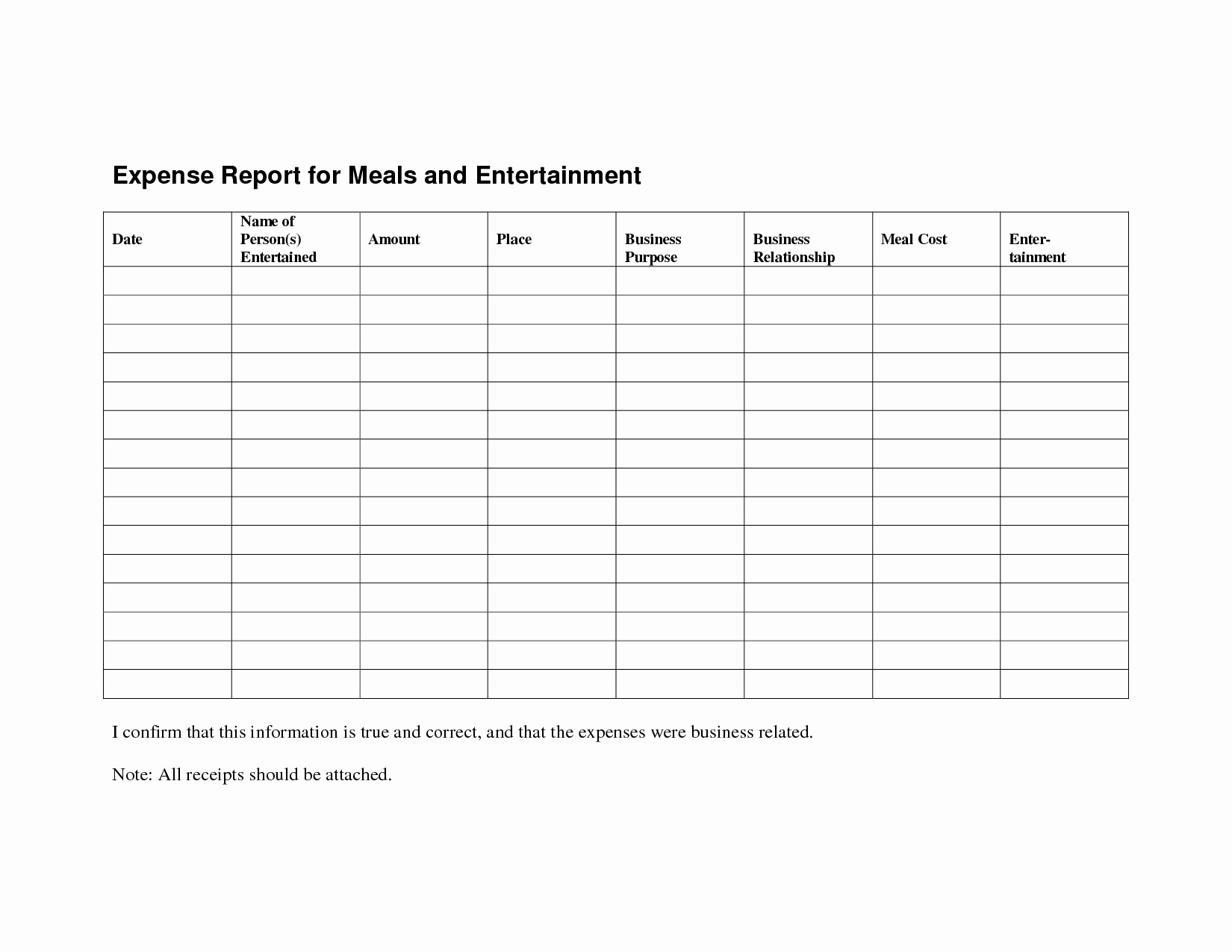 Itemized Expenses Template Fresh Expense Reimbursement Form Easy Document