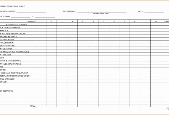 Itemized List Of Expenses Template Archives Wheel Concept Document