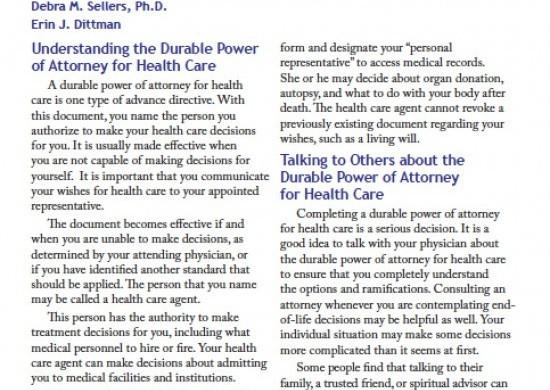 Kansas Medical Power Of Attorney Form Document Durable