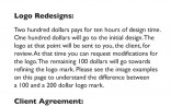Knight Estates 200 Dollar Logo Design Contract Agreement Document Contracts