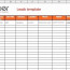Lead Tracking Spreadsheet As How To Make An Excel Free Document Real Estate