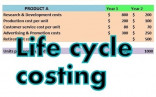 Life Cycle Costing How To Calculate Cost Of Product Document Vehicle Analysis Excel Spreadsheet