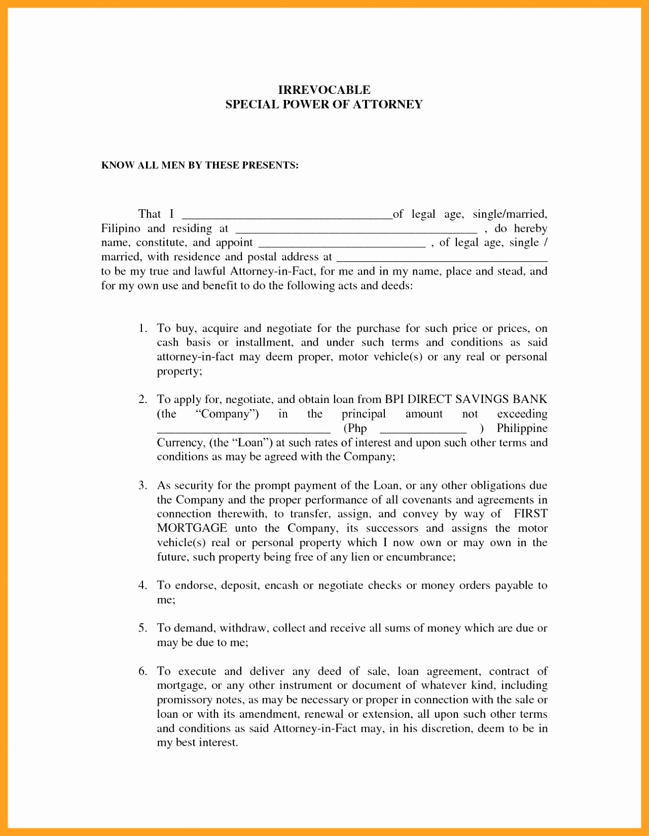 Limited Power Of Attorney Form Ohio Lovely 50 Fresh Document