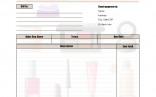 Makeup Artist Invoice Template Document