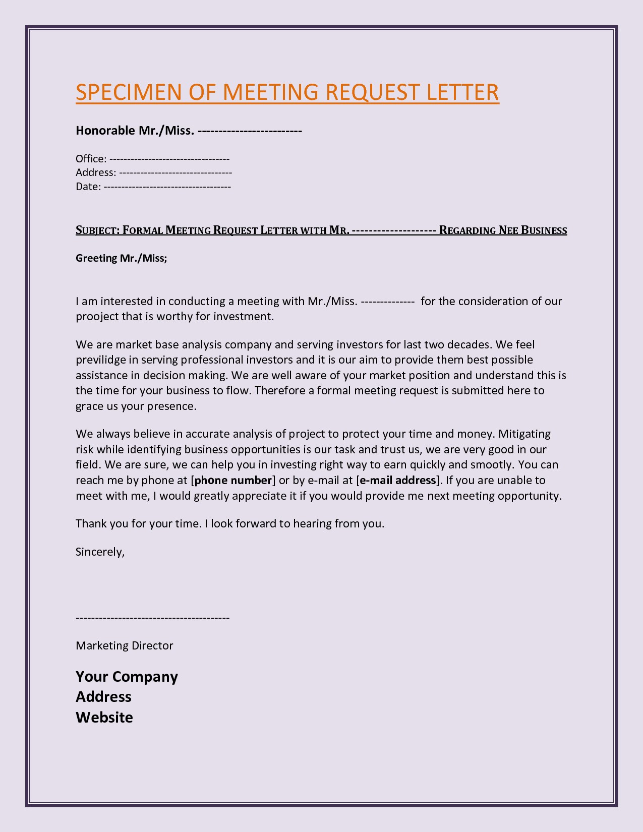 Meeting Request Email Samples Elegant Sample Letter Requesting For A Document