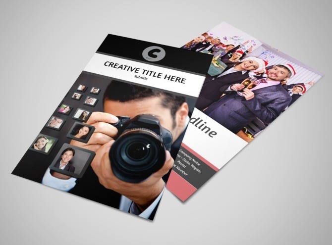 Office Event Photography Flyer Template MyCreativeShop