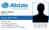 Order Allstate Insurance Business Card Templates Document