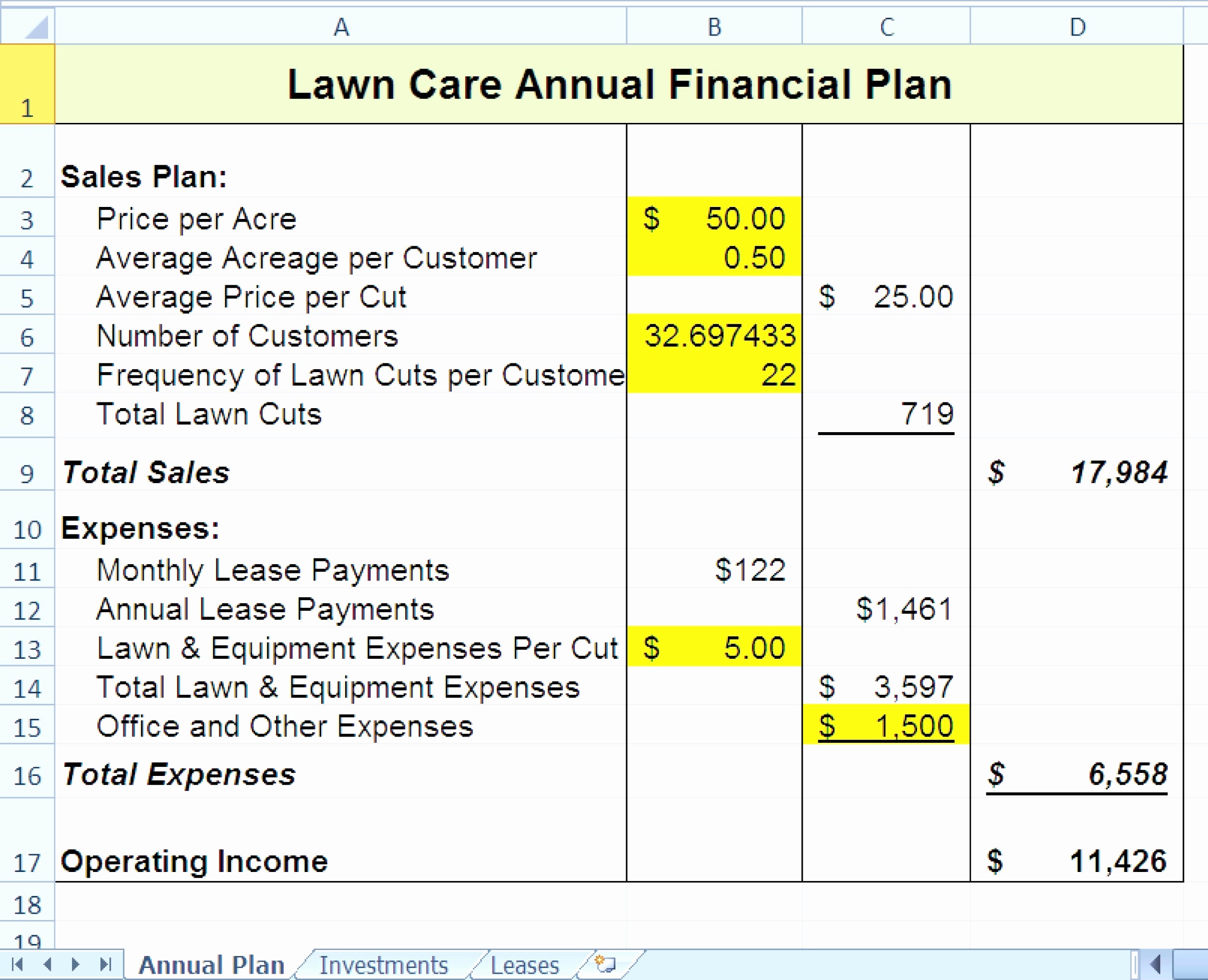 Owner Operator Expense Calculator Luxury Spreadsheet Examples Document