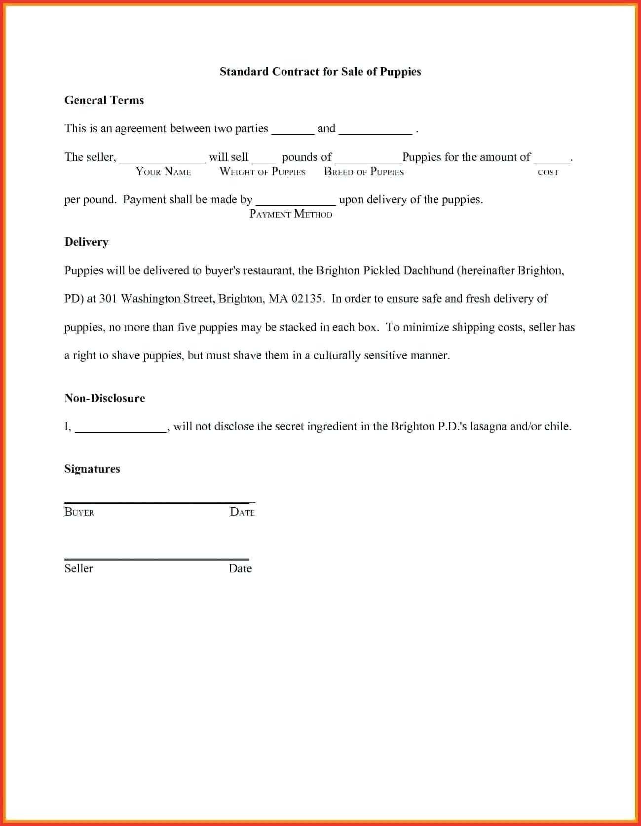 Payment Agreement Letter Format Best Document Between Two Parties Template