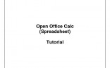 PDF Open Office Calc Spreadsheet Free Tutorial For Beginners Document Openoffice Pdf