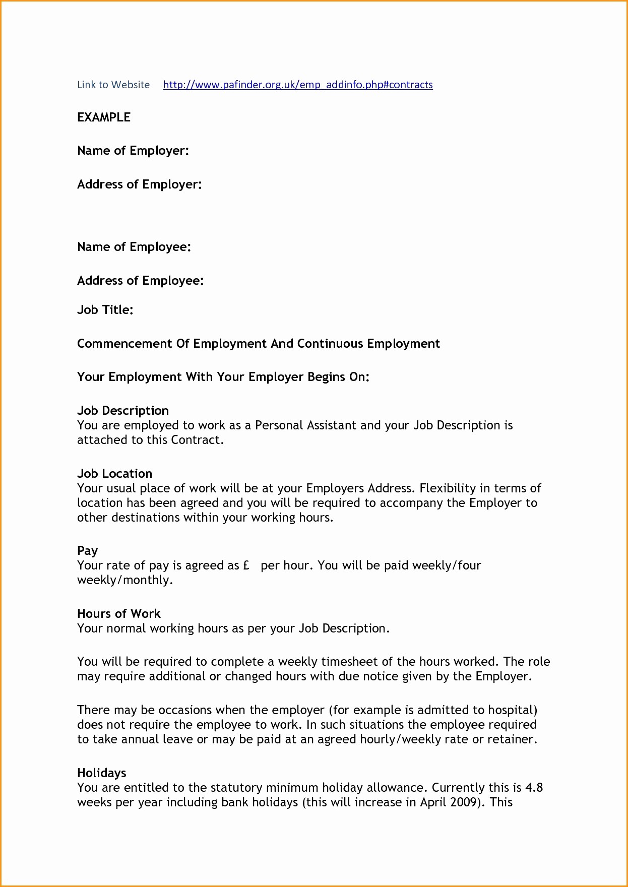 Personal Assistant Contract Template Fresh Artist Agreement