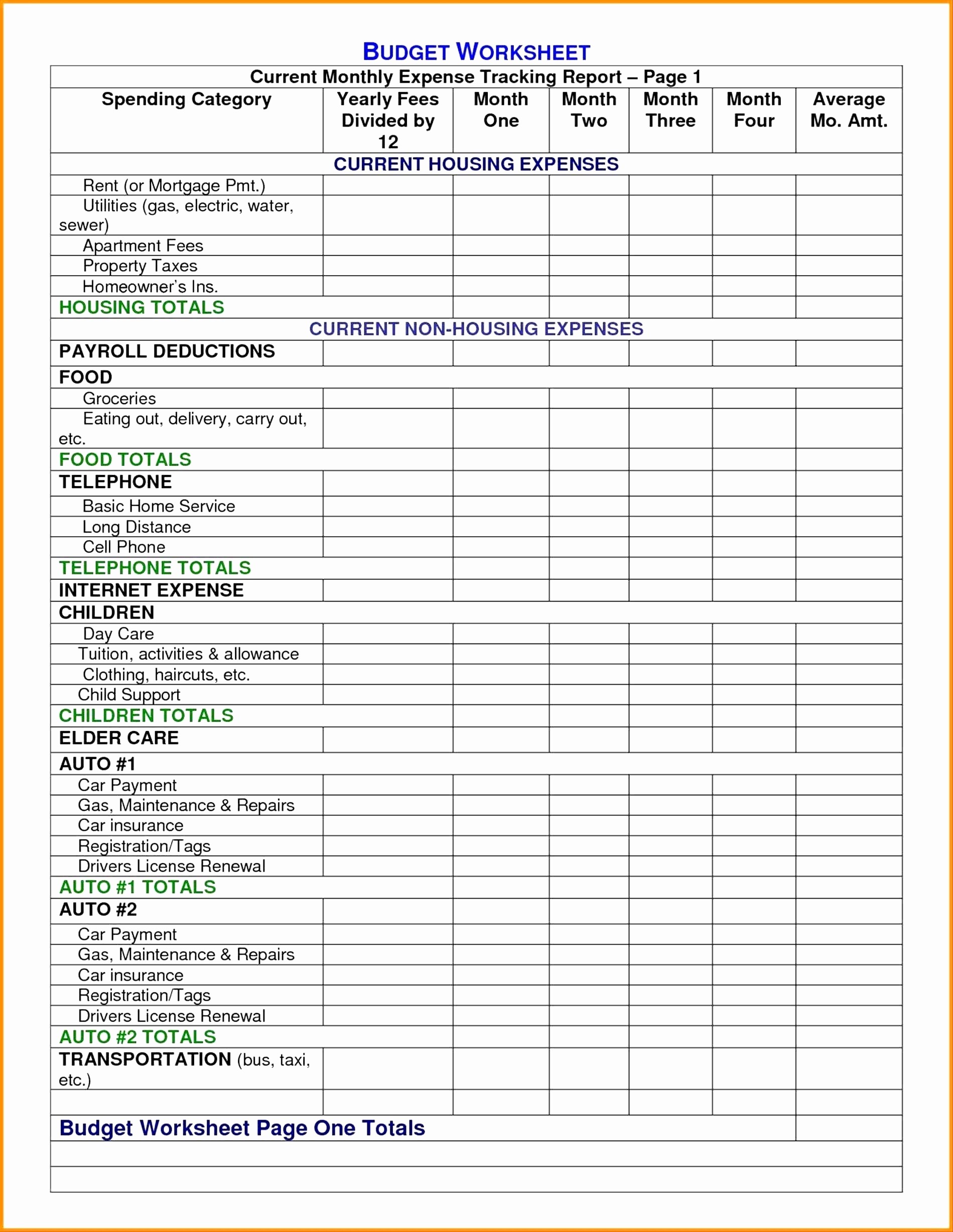 Probate Accounting Spreadsheet Luxury Template Document