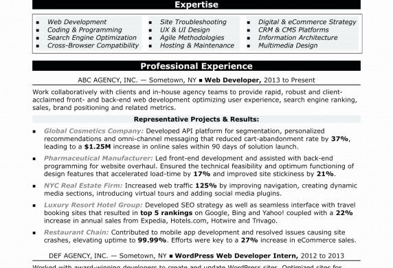 Programmer Contract Template Beautiful Resume Teradata Developer Document