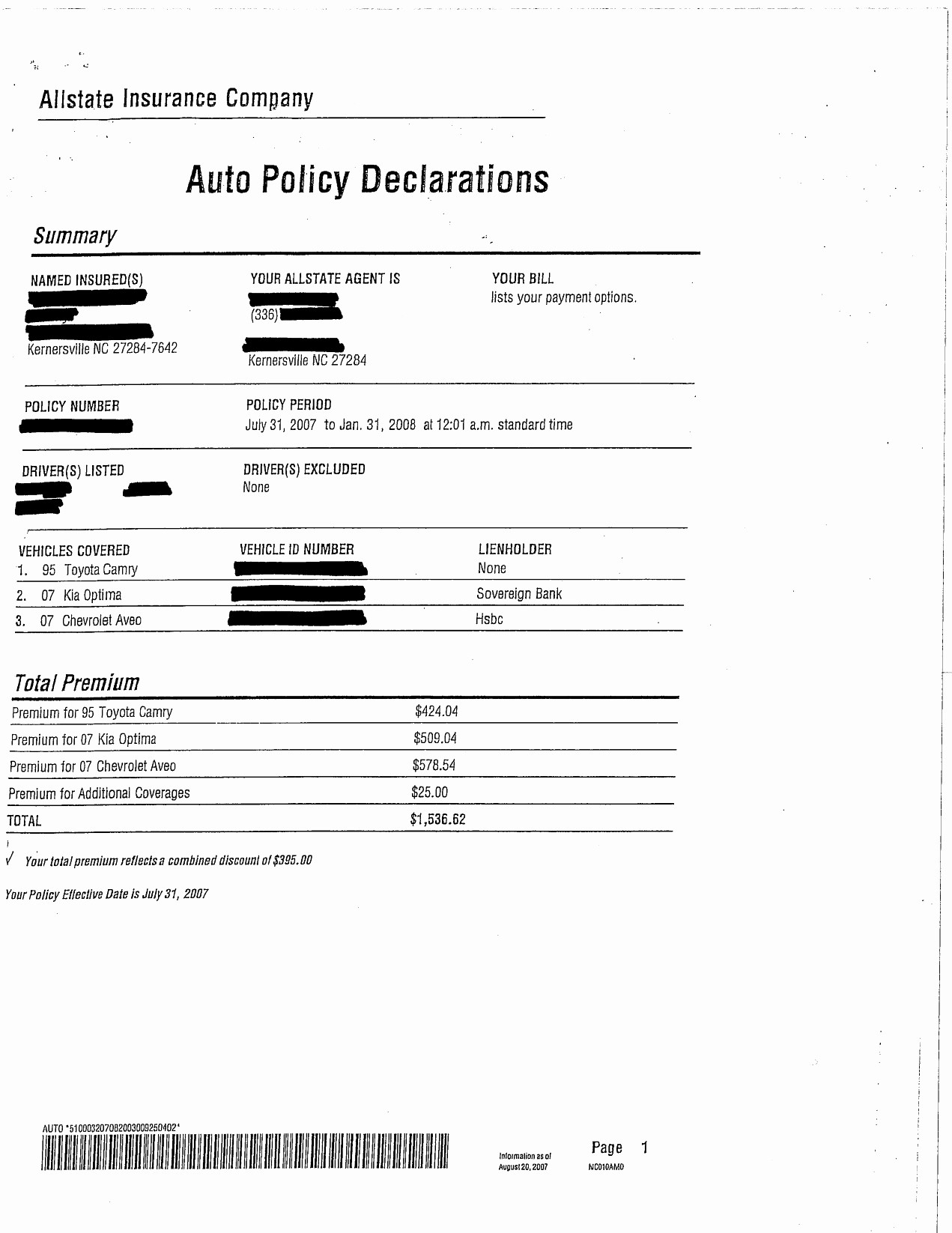 Progressive Auto Insurance Cancellation Fee Inspirational Document