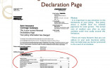 Progressive Insurance Declaration Page HashTag Bg Document Declarations