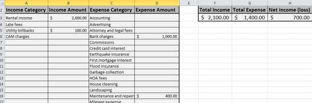 Real Estate Agent Expense Tracking Spreadsheet Document Expenses