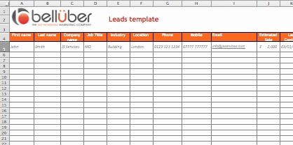 Real Estate Client Tracking Spreadsheet On Templates Document