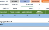 Recruitment Tracker Template In Excel Techniology Net Document