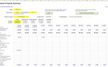 Rental Investment Property Record Keeping Spreadsheet Document Template Excel