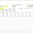 Rental Investment Property Record Keeping Spreadsheet Document Template Excel