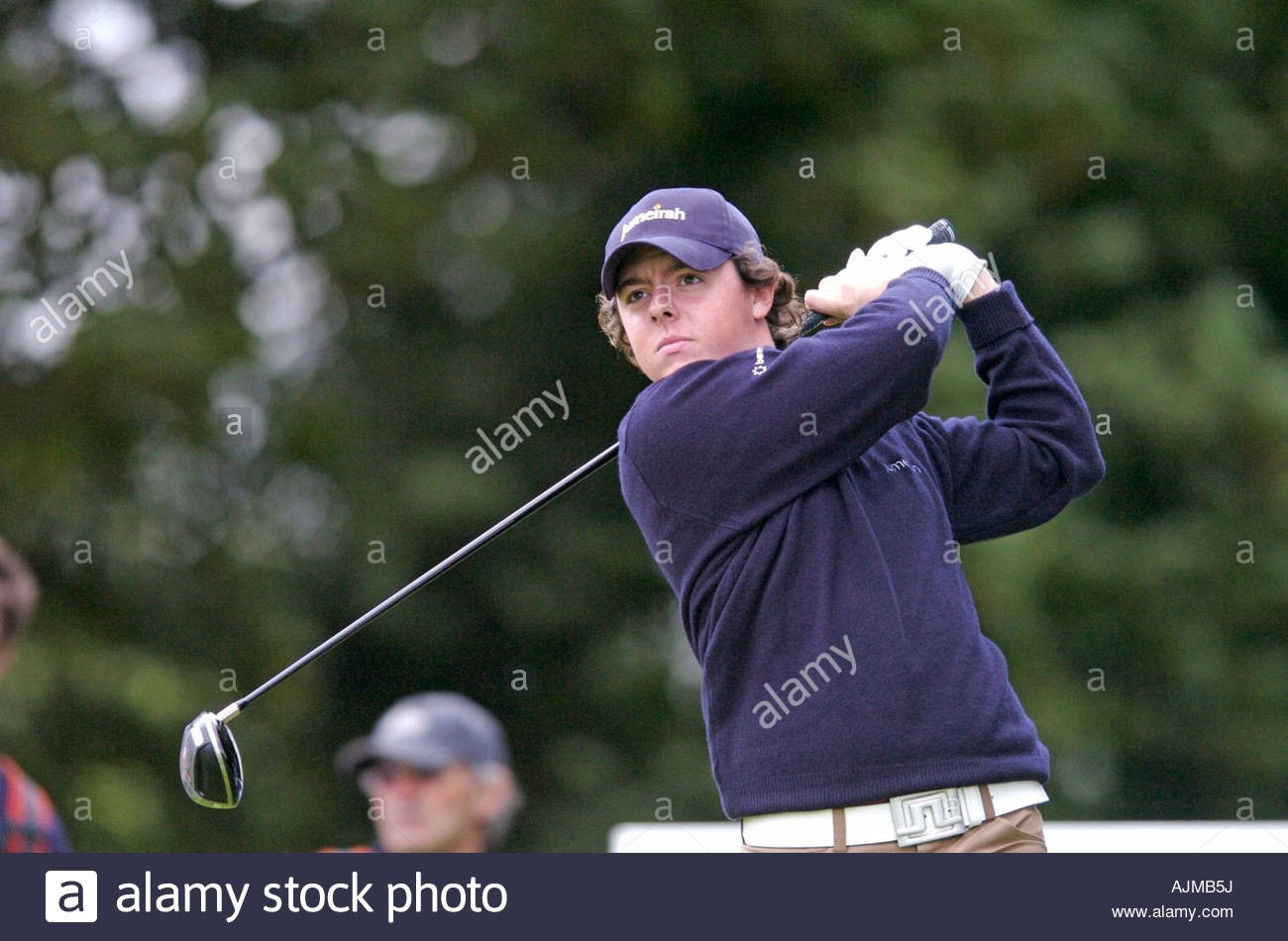 Rory McIlroy During The Quinn Direct British Masters Stock Photo Document Quinndirect