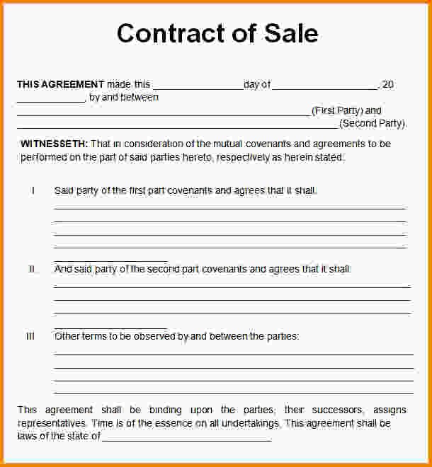 Sales Agreement Template Word 75 Main Group Document