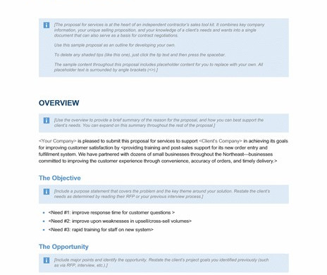 Sales Proposal Template Microsoft Word Templates Document Business Sale