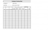 Sales Tracking Sheet Template And Call Sheets House Bill Of Document Calls