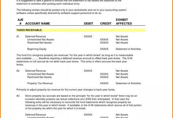 Sample Church Financial Statement Template And Free Document