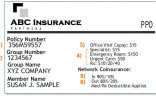 Sample Insurance Card Providence Oregon Document Fake Health