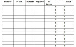 Sample Inventory Sheet 7 Examples Format Document Blank Spreadsheet