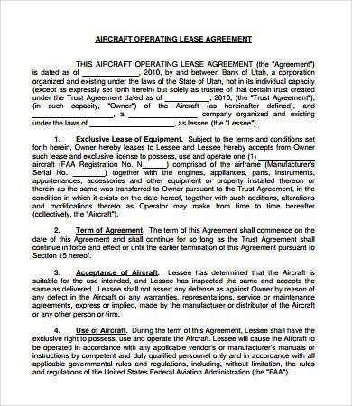 Sample Operating Agreement 8 Free PDF Documents Download Document Corporate Template