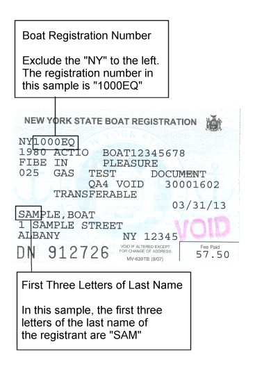 Sample Registration Documents New York State Department Of Motor Document