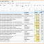 Simple Accounting Spreadsheet For Small Business Double Entry Document Cost Templates