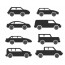 Simple Car Icon Silhouette Vectors Download Free Vector Art Stock Document Images