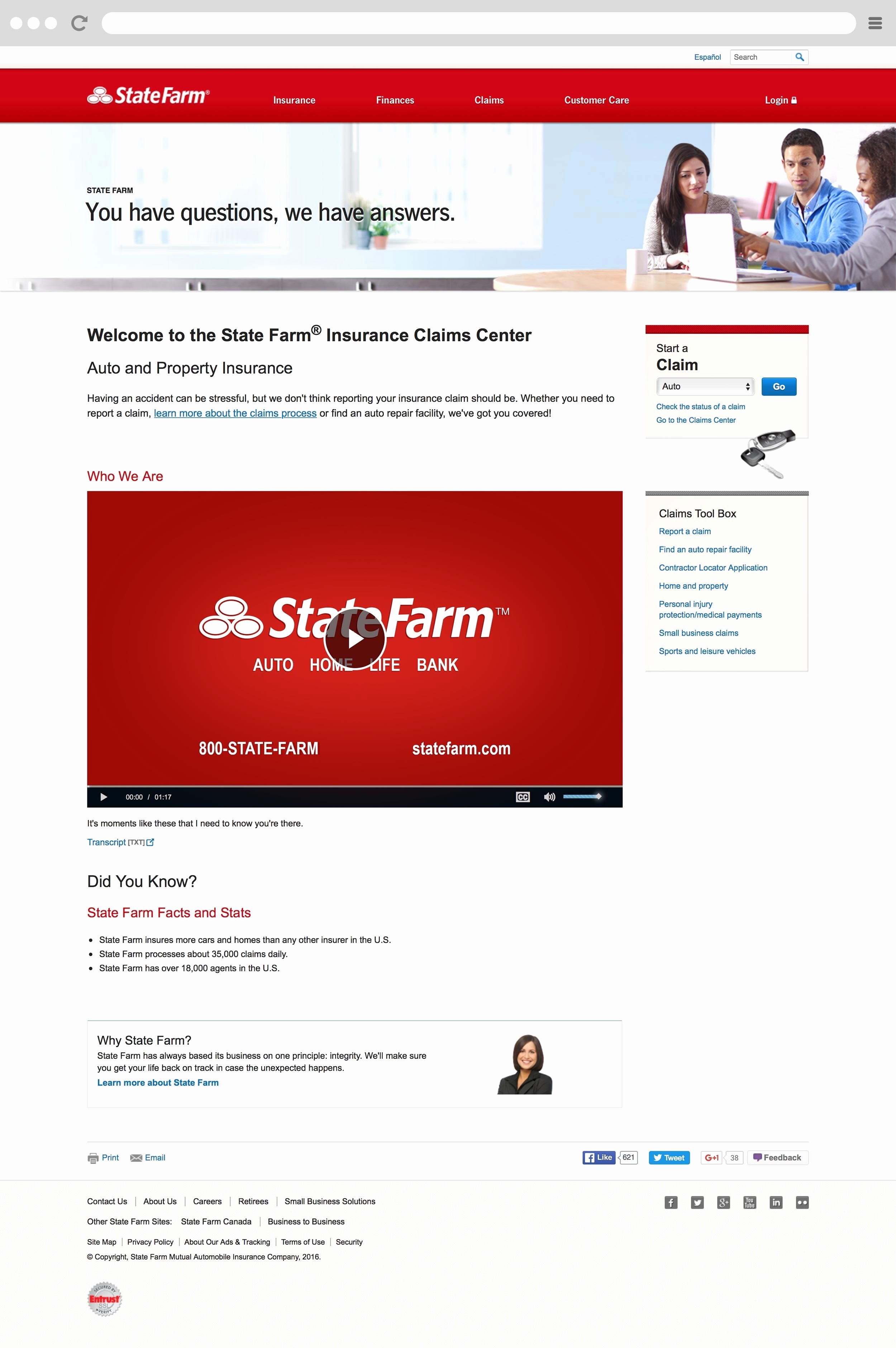 State Farm Insurance Pay Bill Document Statefarm Online