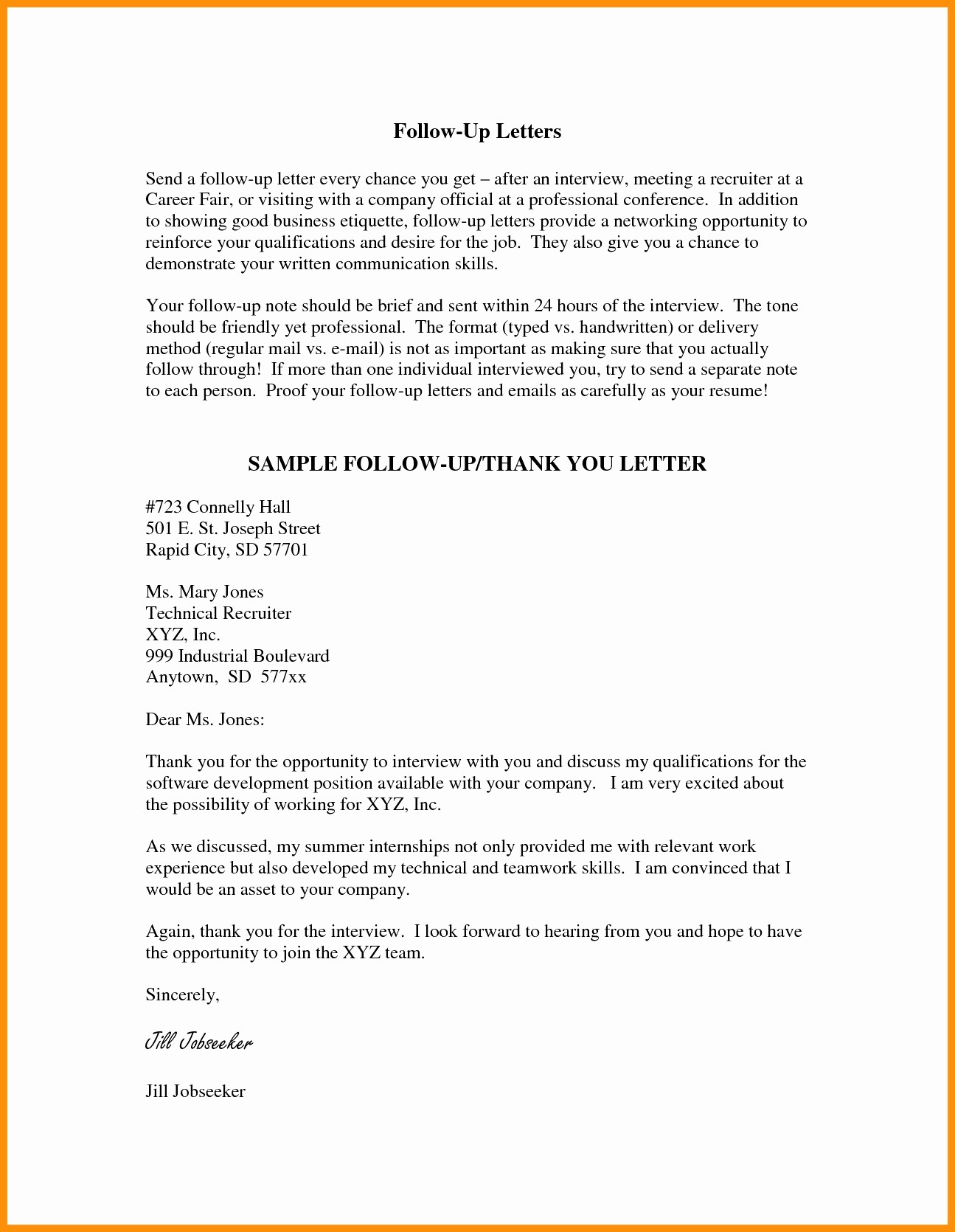 Subject Line For Thank You Interview Email Awesome Letter Document