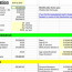 Tax Spreadsheet Template On How To Make A Personal Document