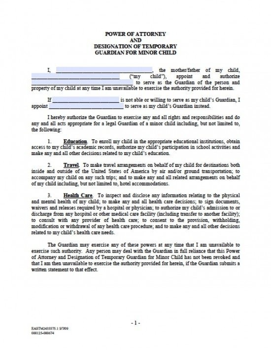Temporary Power Of Attorney Tier Crewpulse Co Document Dmv Form Florida