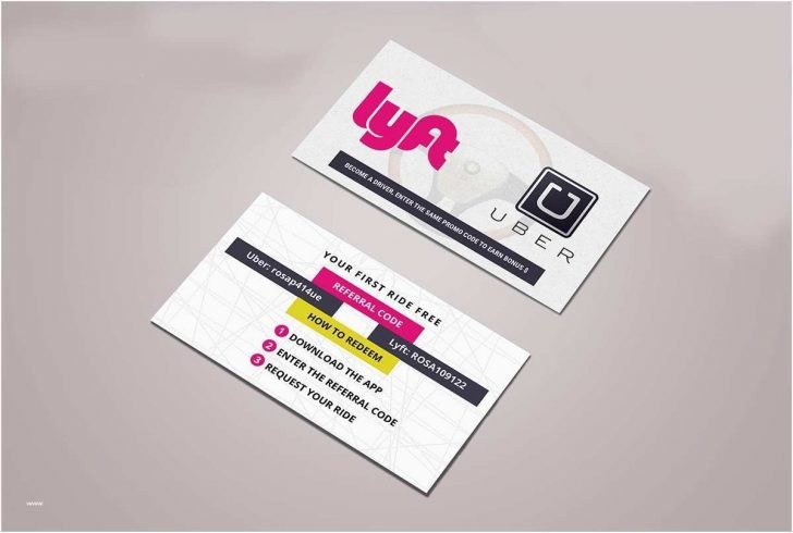 Uber Lyft Business Cards Inspirational Ruston La Document Card Template
